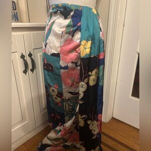 Zara Silk Skirt - perfect beach vacation